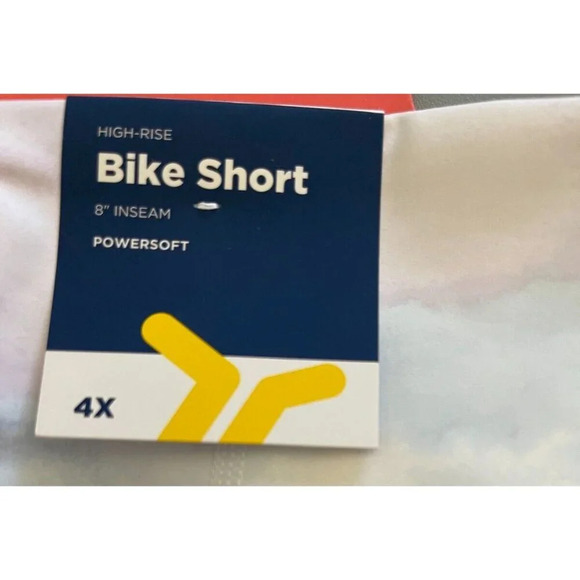 Old Navy + 4X Pixy Dust Print Pockets Elastic Waist Pull-On Active Bike Shorts - Picture 4 of 5